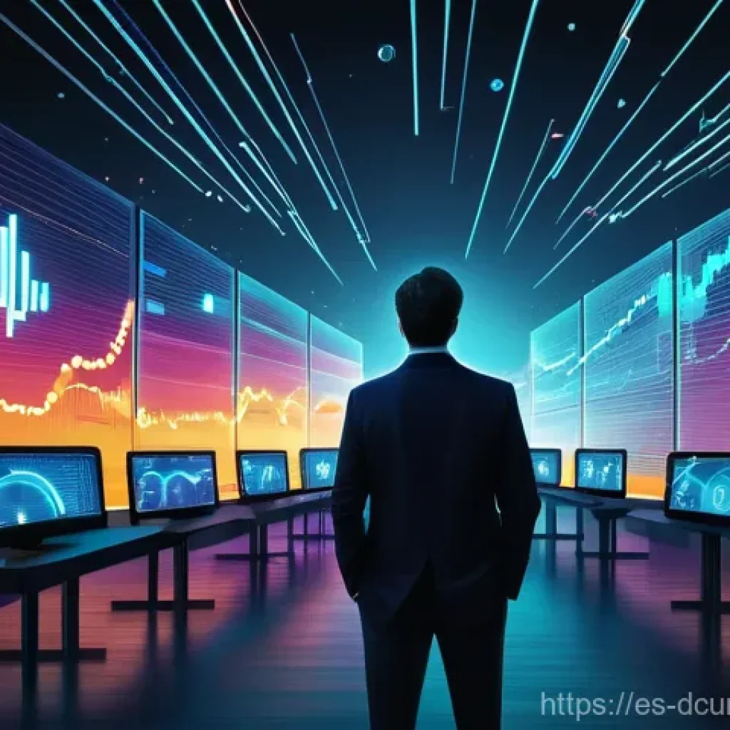 디지털화폐의 가격 변동성 분석 - **Prompt:** A dynamic and abstract representation of the "Wild Heart of Cryptocurrencies." Envision ...