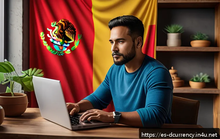 디지털화폐의 탈중앙화와 중앙화 차이 - A detailed digital art scene showing a confident Hispanic man in his 30s managing cryptocurrency aut...