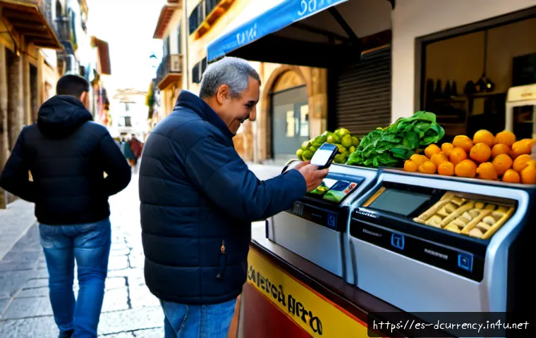Home 17 디지털화폐와 공공의 경제적 효과 - Photorealistic public economic impact of digital currency in a Spanish-speaking city, friendly middl...